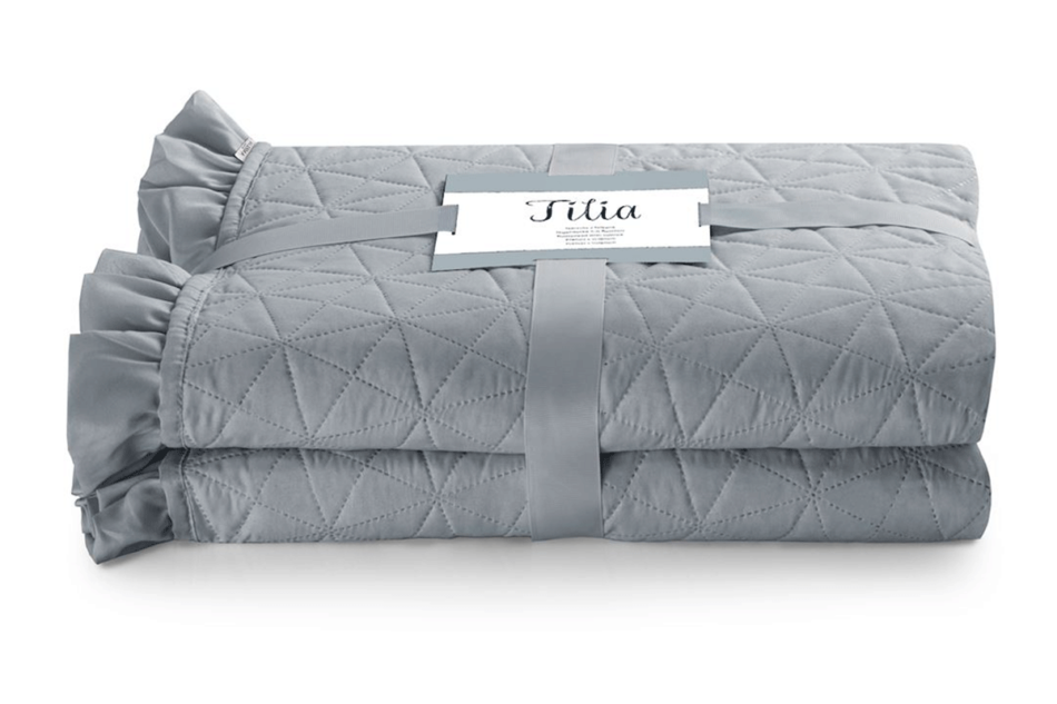 TILIA Narzuta szary - zdjęcie 0