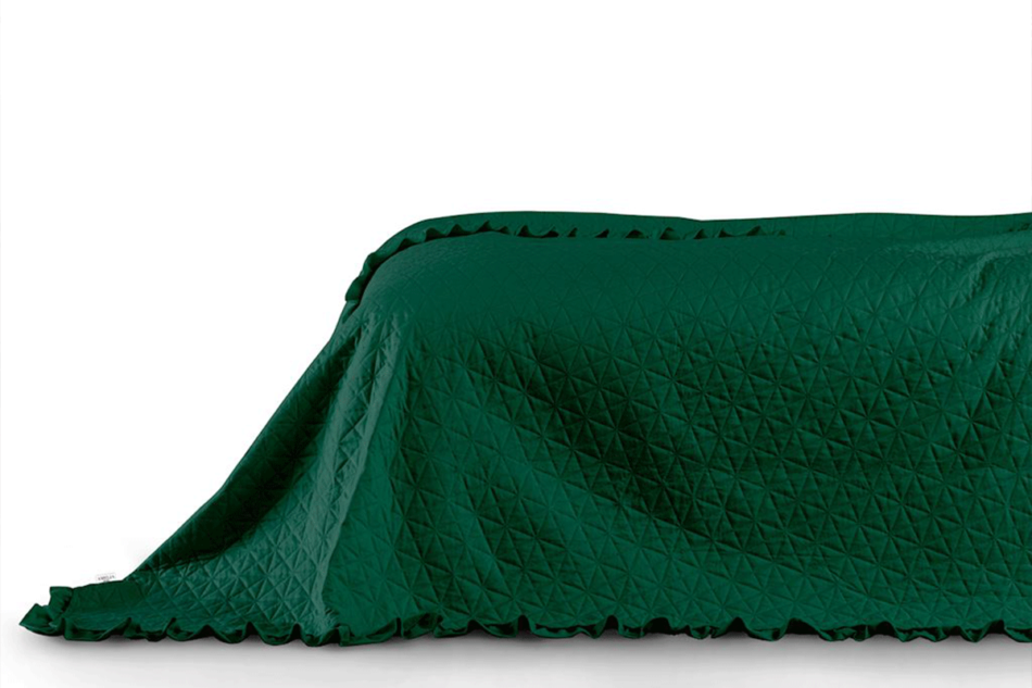 TILIA Narzuta ciemny zielony - zdjęcie 1