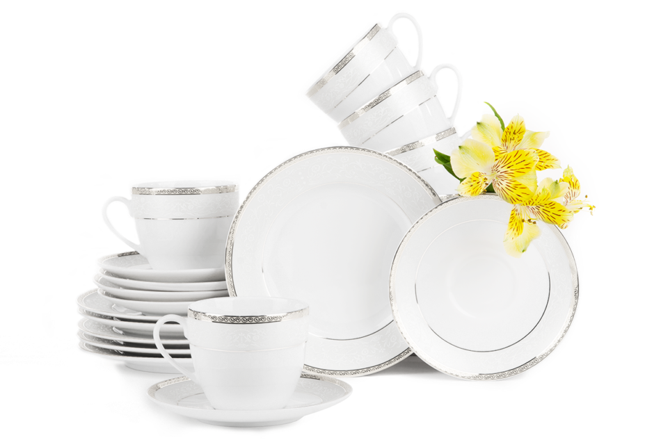 AGAWA PLATIN Serwis herbaciany 6os. (12el.) Platin - zdjęcie 2