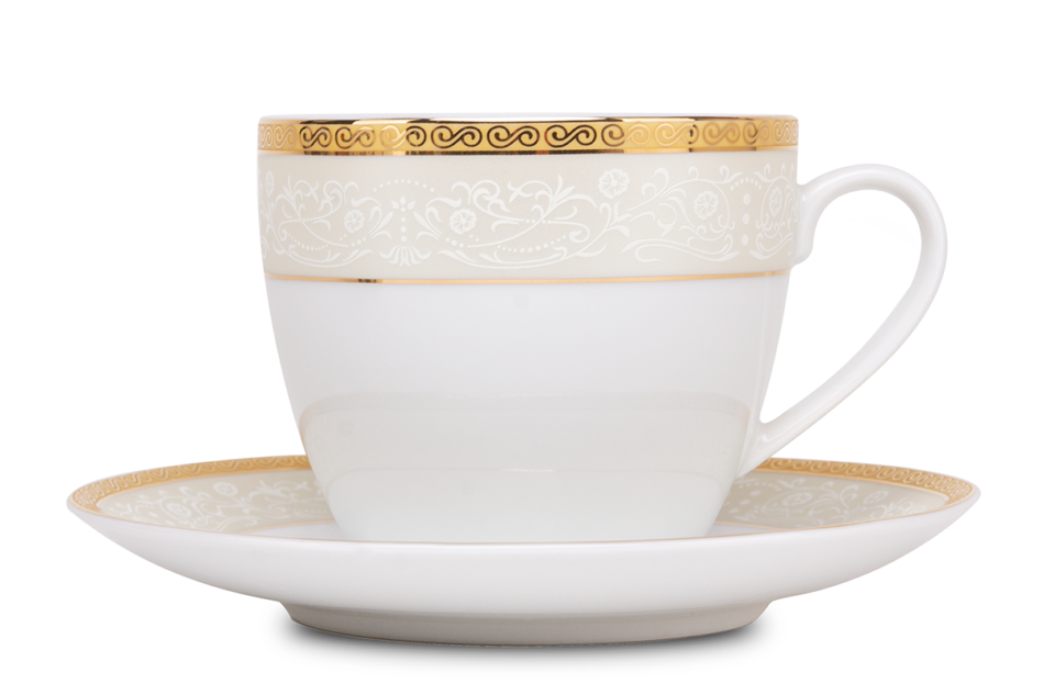 AGAWA GOLD Serwis herbaciany 6os. (15el.) Gold - zdjęcie 11