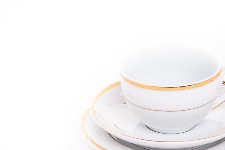 NEW HOLLIS GOLD Serwis herbaciany 6os. (18el.) Gold - zdjęcie 4