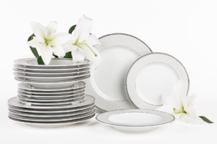 MARTHA PLATIN, https://dev1-mda.konsimo.pl/kolekcja/martha-platin/ Serwis obiadowy 6os. (18el.) Platin - zdjęcie