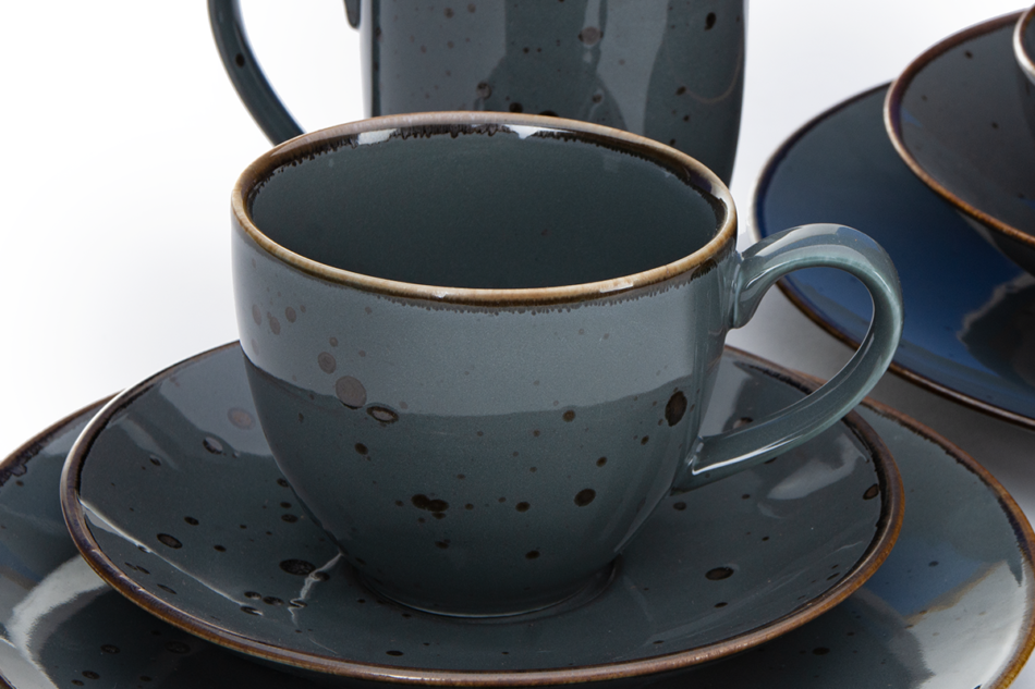 ALUMINA Filiżanka ze spodkiem Cottage Graphit - zdjęcie 5