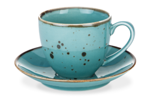 ALUMINA, https://dev1-mda.konsimo.pl/kolekcja/alumina/ Filiżanka ze spodkiem Cottage Tiffany - zdjęcie