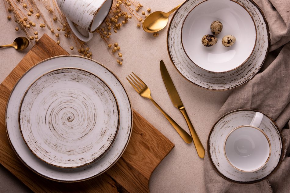 ALUMINA Kubek Nostalgia White - zdjęcie 2