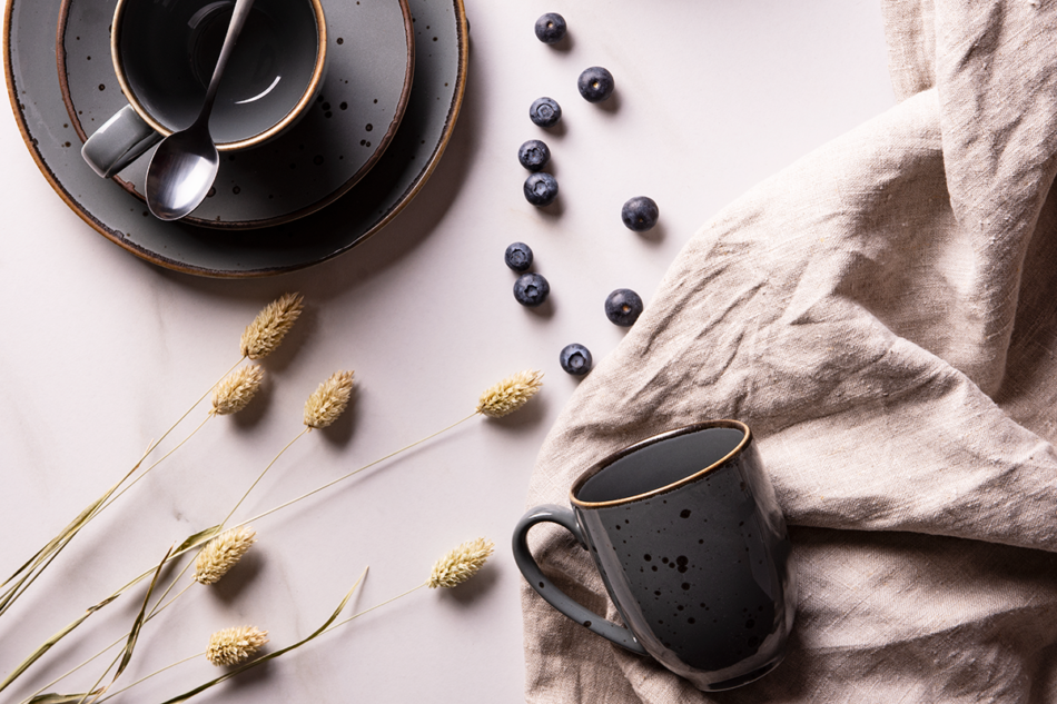 ALUMINA Kubek Cottage Graphit - zdjęcie 3