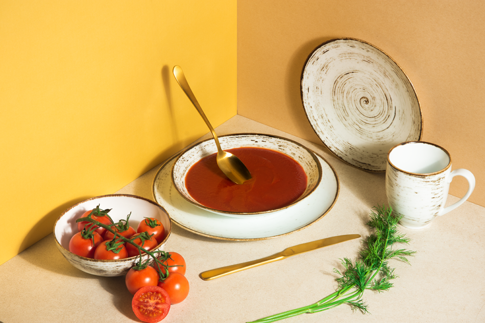 ALUMINA Salaterka Nostalgia White - zdjęcie 2