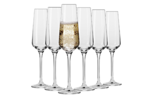 AVANT-GARDE, https://dev1-mda.konsimo.pl/kolekcja/avant-garde/ Kieliszek do szampana (6 szt.) przezroczysty - zdjęcie