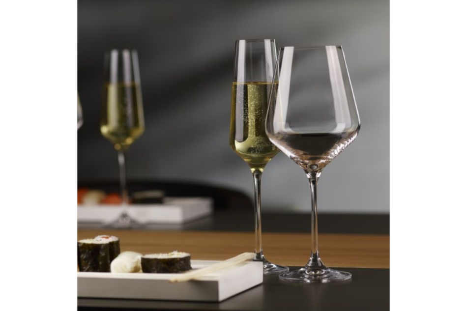 AVANT-GARDE Kieliszek do szampana (6 szt.) przezroczysty - zdjęcie 6