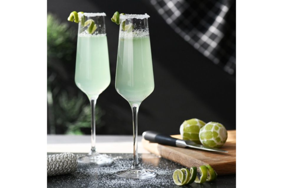 AVANT-GARDE Kieliszek do szampana (6 szt.) przezroczysty - zdjęcie 5