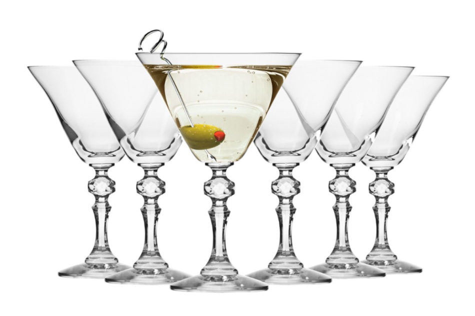 KRISTA Kieliszek do martini (6 szt.) przezroczysty - zdjęcie 0