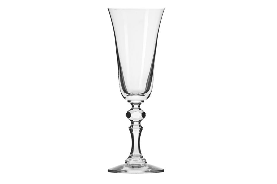 KRISTA Kieliszek do szampana (6 szt.) przezroczysty - zdjęcie 3