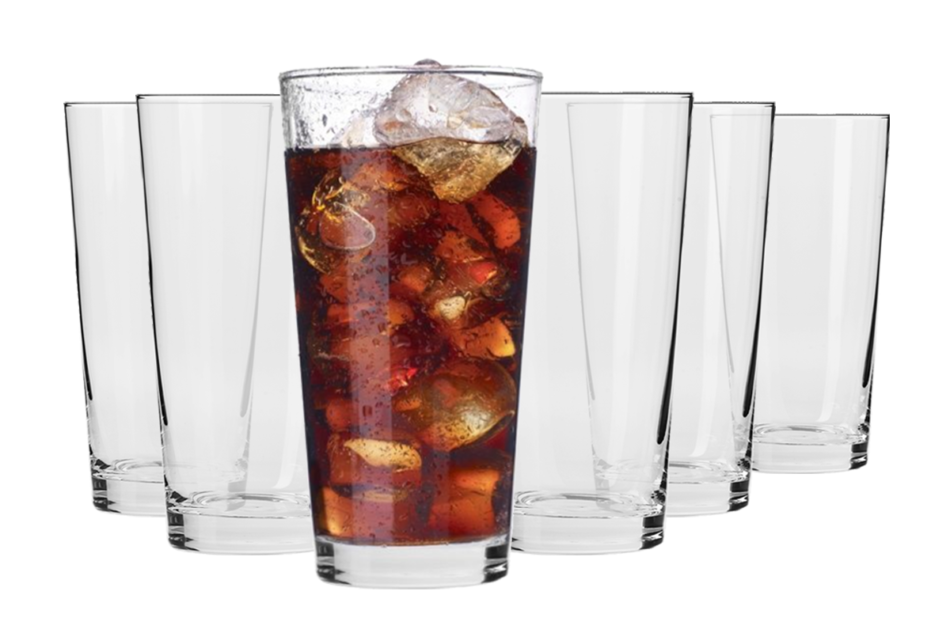 PURE Szklanka (6 szt.) przezroczysty - zdjęcie 0