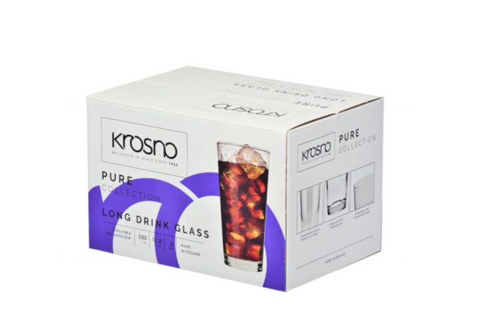 PURE Szklanka (6 szt.) przezroczysty - zdjęcie 4