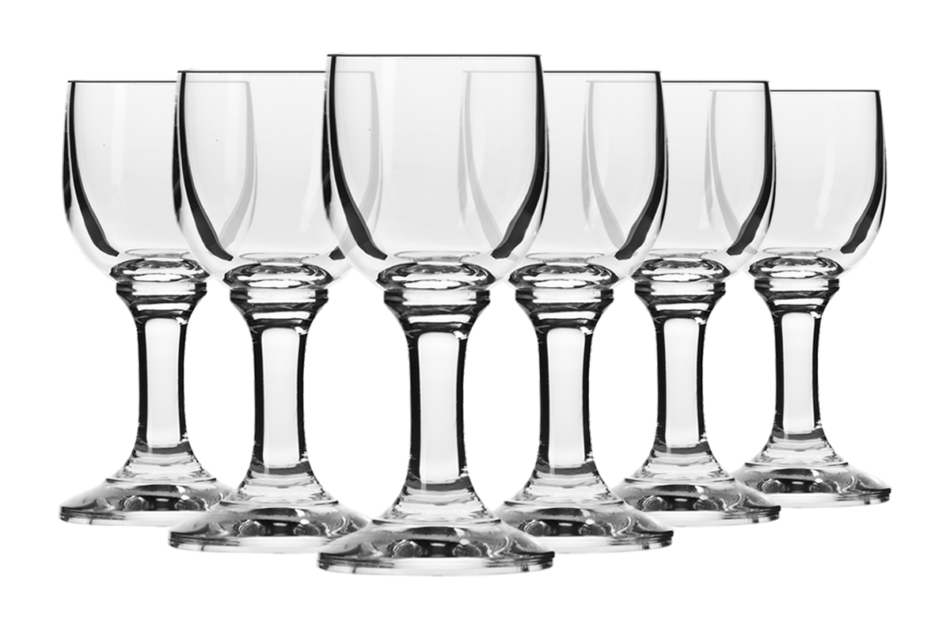 EPICURE Kieliszek do wódki (6 szt.) przezroczysty - zdjęcie 0