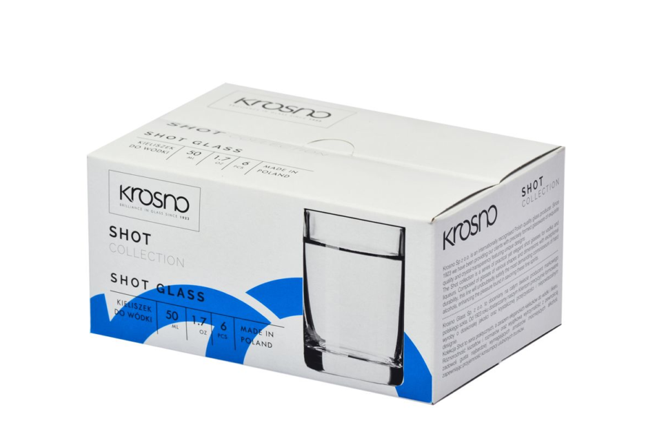SHOT Kieliszek do wódki (6 szt.) przezroczysty - zdjęcie 4