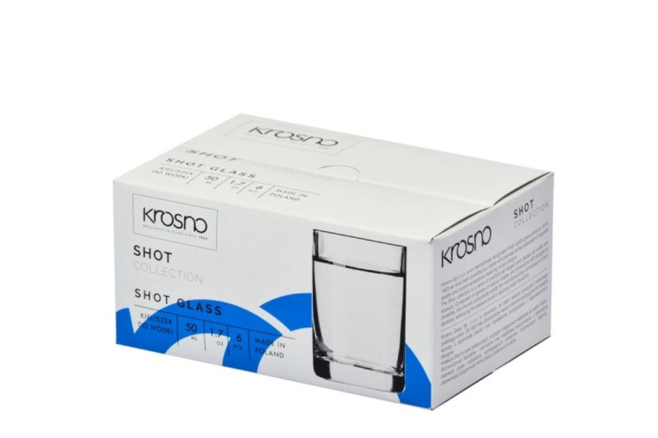 SHOT Kieliszek do wódki (6 szt.) przezroczysty - zdjęcie 4