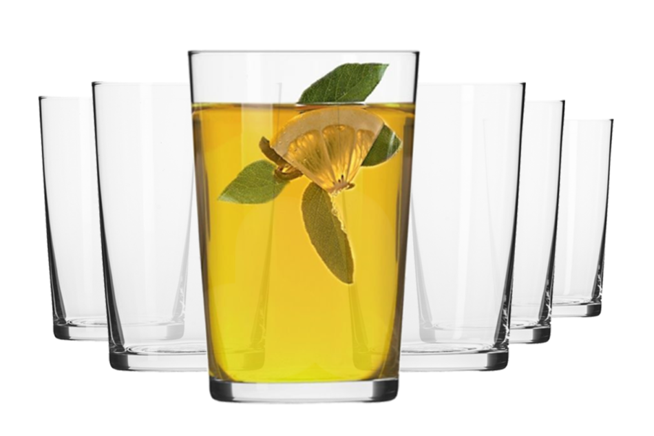 BASIC Szklanka (6 szt.) przezroczysty - zdjęcie 0