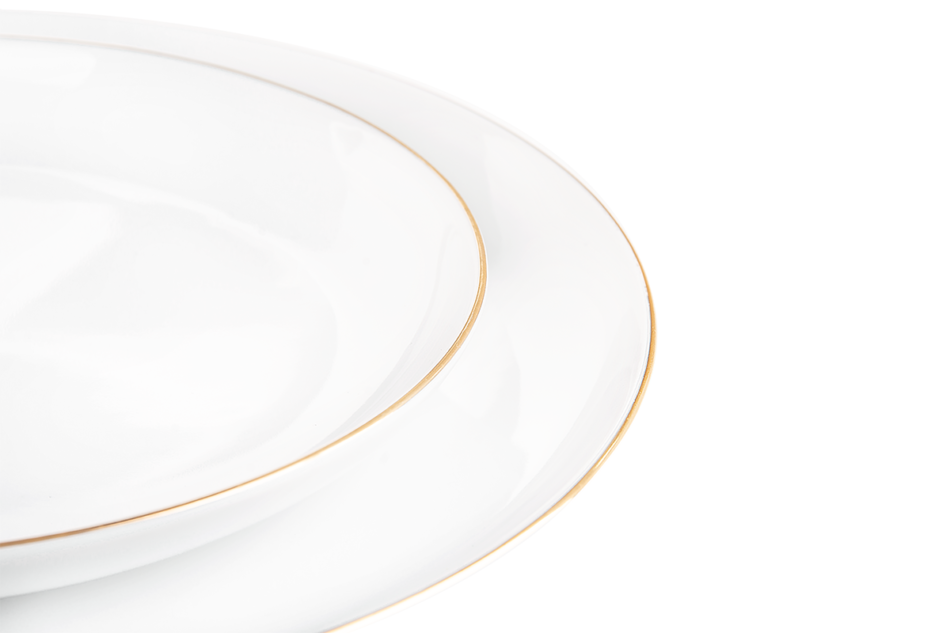 NORA ZŁOTA LINIA Zestaw obiadowy 6os. (18 el.) Złota Linia - zdjęcie 6