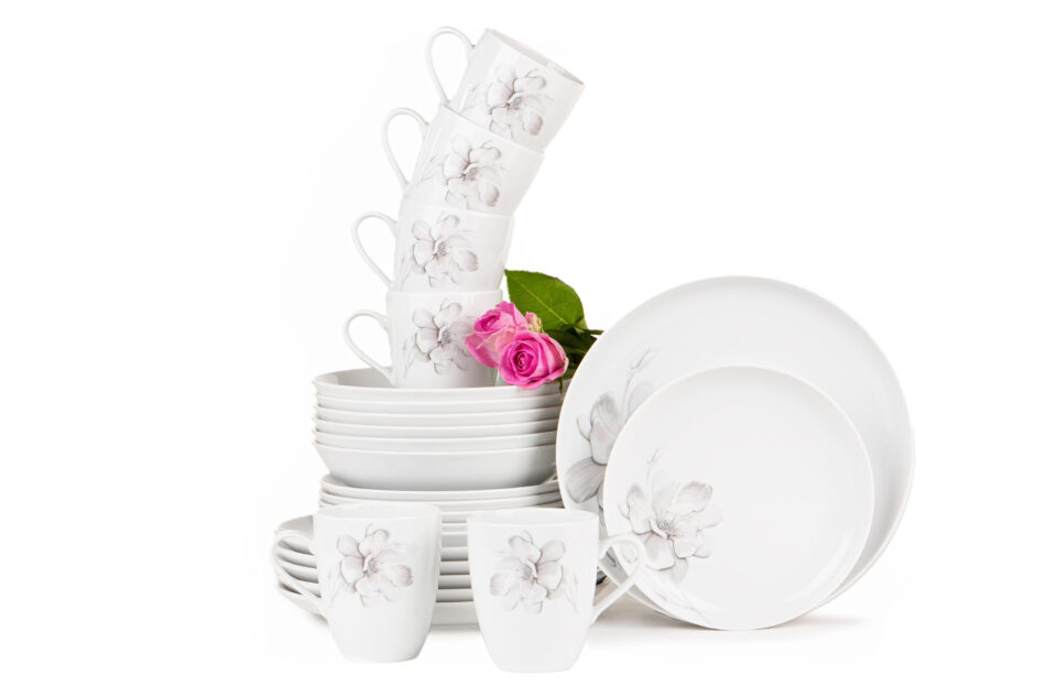 NORA MAGNOLIA Zestaw obiadowy 6os. (24 el.) Magnolia - zdjęcie 3