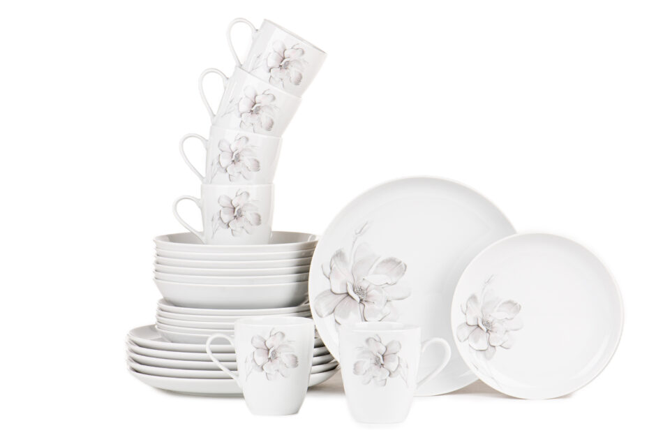 NORA MAGNOLIA Zestaw obiadowy 6os. (24 el.) Magnolia - zdjęcie 4