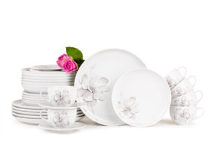 NORA MAGNOLIA, https://dev1-mda.konsimo.pl/kolekcja/nora-magnolia/ Zestaw obiadowy 6os. (30 el.) Magnolia - zdjęcie