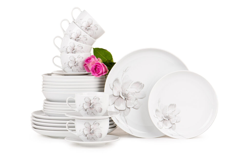NORA MAGNOLIA Zestaw obiadowy 6os. (30 el.) Magnolia - zdjęcie 2