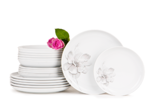 NORA MAGNOLIA, https://dev1-mda.konsimo.pl/kolekcja/nora-magnolia/ Zestaw obiadowy 6os. (18 el.) Magnolia - zdjęcie