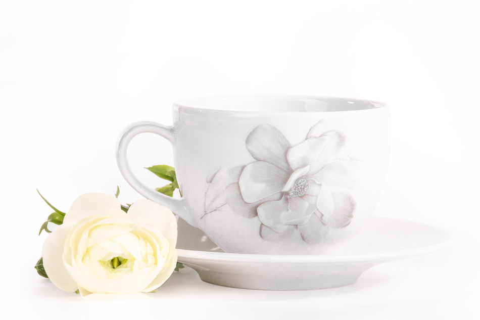 NORA MAGNOLIA Komplet filiżanek 6os. (12el.) Magnolia - zdjęcie 3
