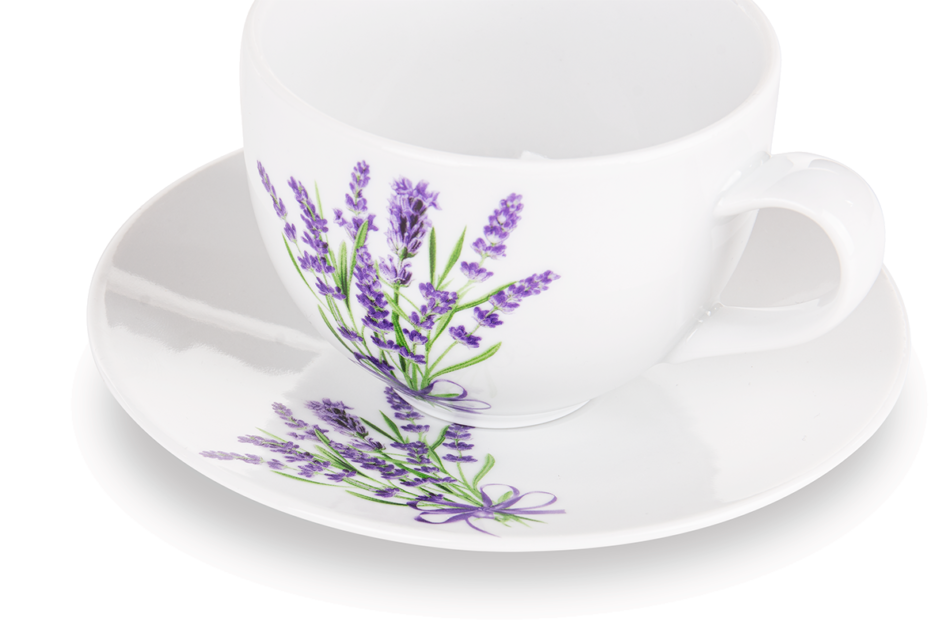 NORA LAWENDA Zestaw obiadowy 6os. (30 el.) Lawenda - zdjęcie 9
