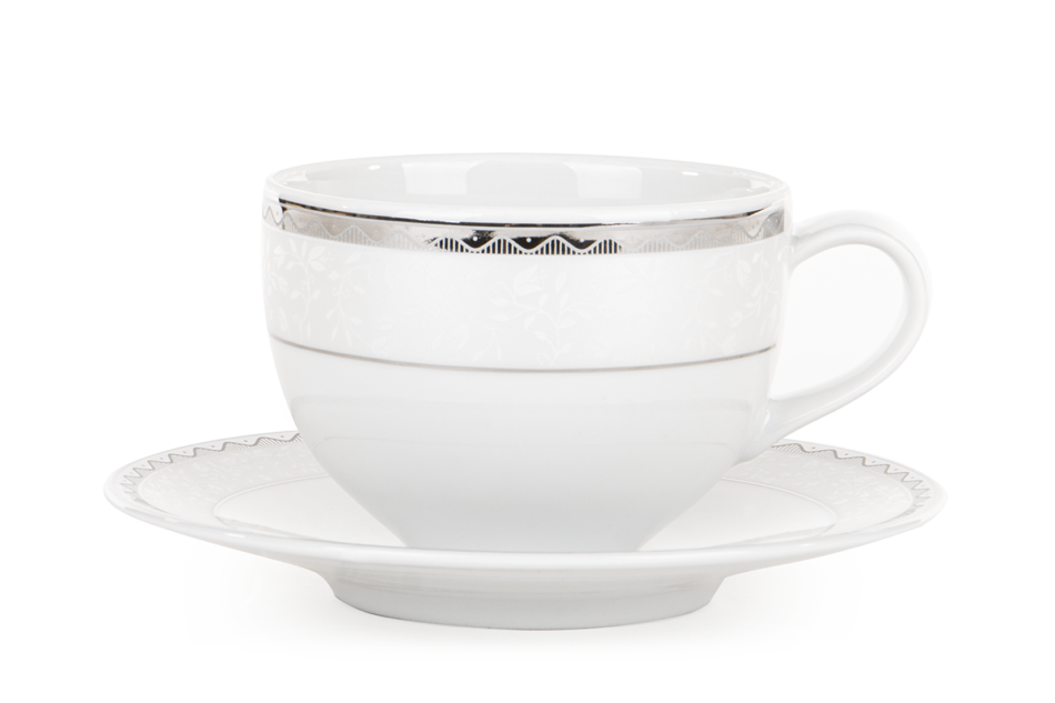 AMELIA PLATYNA Zestaw kawowy 6os. (9el.) Platyna - zdjęcie 9
