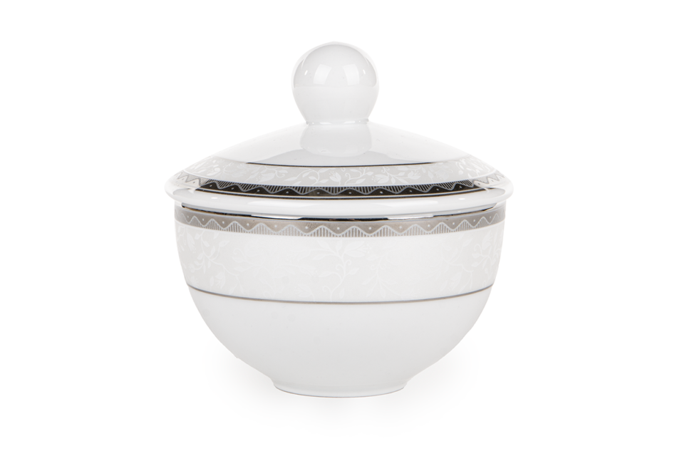 AMELIA PLATYNA Zestaw kawowy 6os. (9el.) Platyna - zdjęcie 11