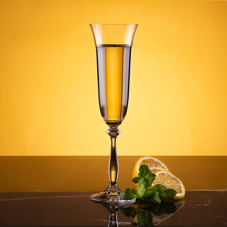 ANGELA Kieliszek do szampana (6szt.) przezroczysty - zdjęcie 3