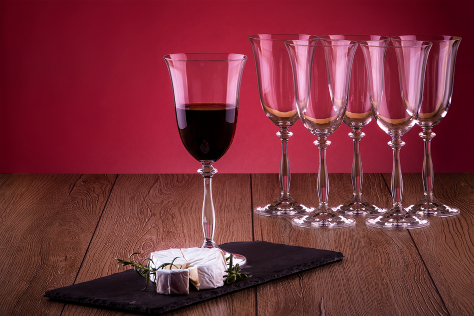 ANGELA Kieliszek do wina (6szt.) przezroczysty - zdjęcie 1