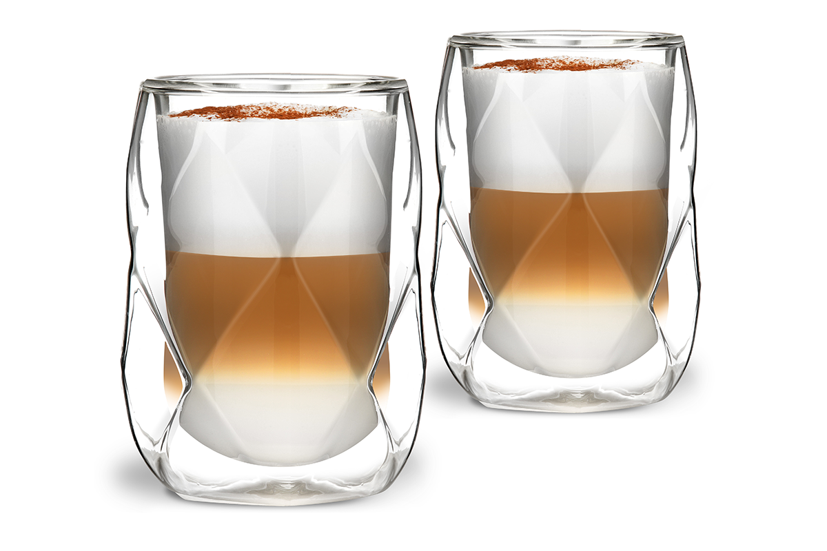 Szklanka z podwójnym dnem (2szt.)