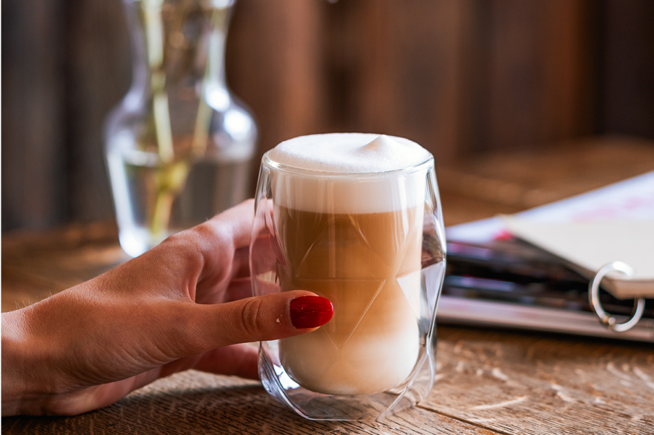 GEO Szklanka z podwójnym dnem (2szt.) przezroczysty - zdjęcie 10