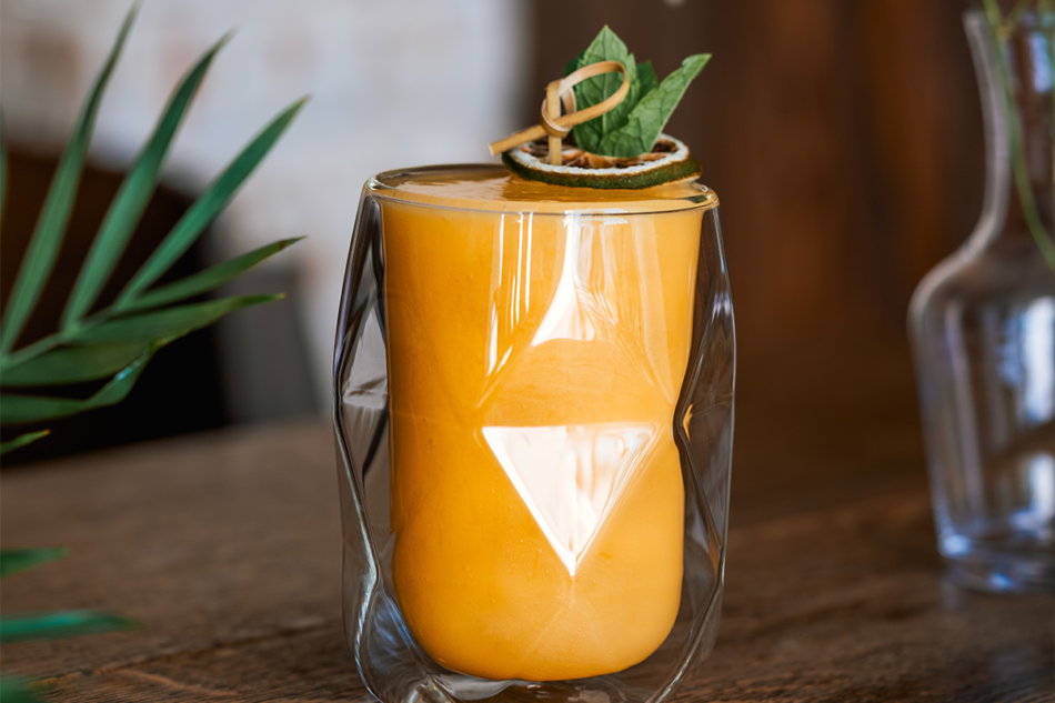 GEO Szklanka z podwójnym dnem (2szt.) przezroczysty - zdjęcie 6