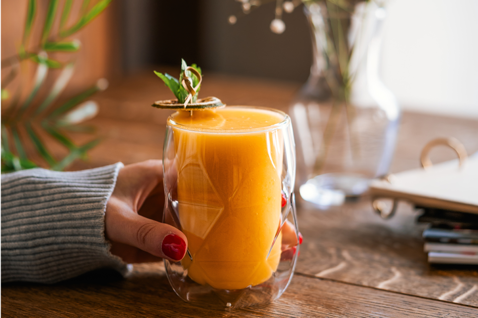 GEO Szklanka z podwójnym dnem (2szt.) przezroczysty - zdjęcie 9