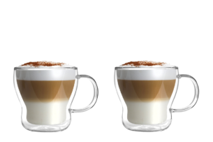 BOLLA, https://dev1-mda.konsimo.pl/kolekcja/bolla/ Szklanka z podwójnym dnem (2szt.) przezroczysty - zdjęcie