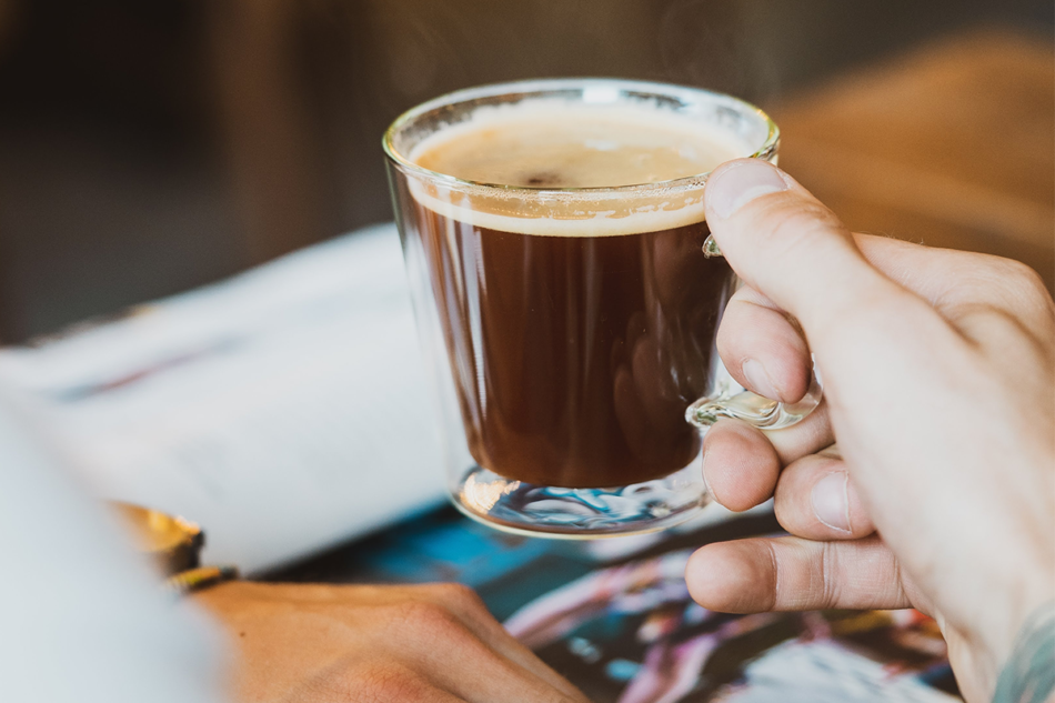 DIVA Szklanka z podwójnym dnem (2szt.) przezroczysty - zdjęcie 2