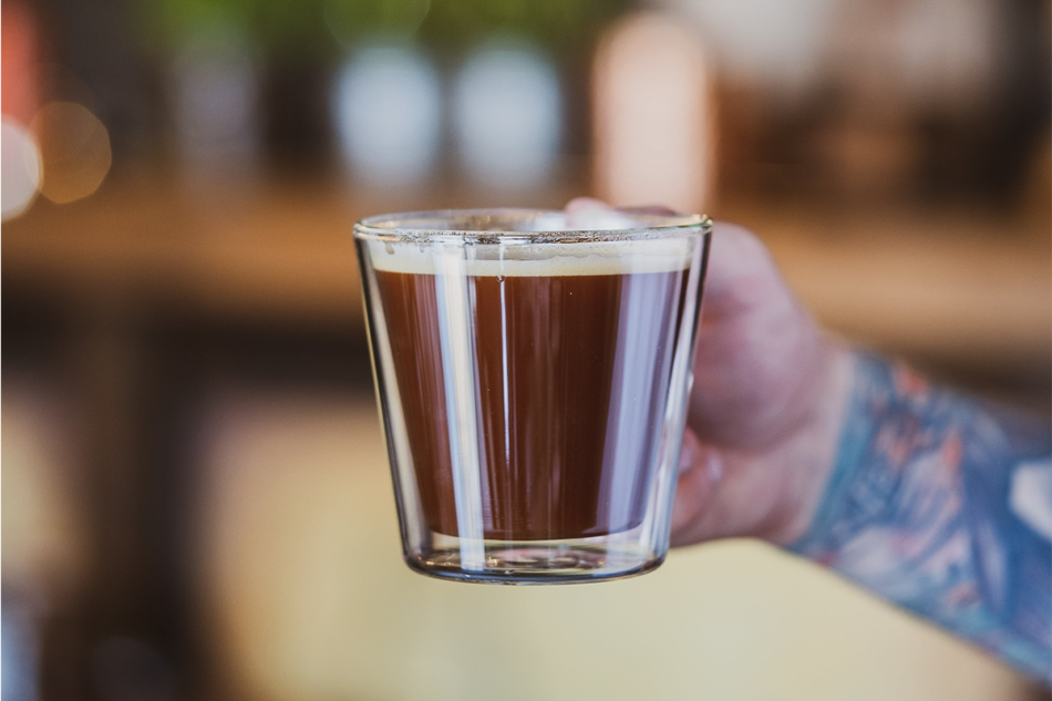 DIVA Szklanka z podwójnym dnem (2szt.) przezroczysty - zdjęcie 3