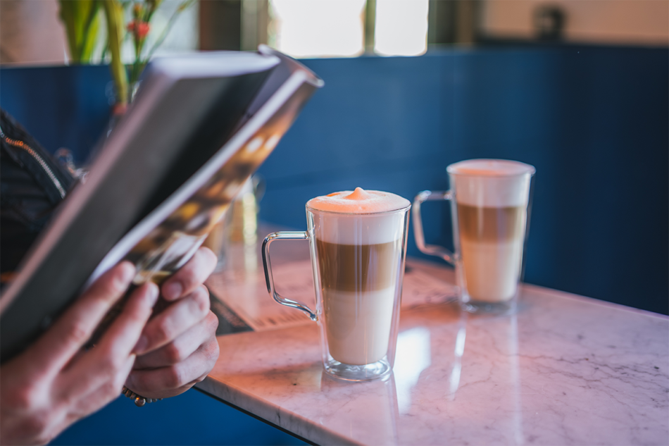 DIVA Szklanka z podwójnym dnem (2szt.) przezroczysty - zdjęcie 2