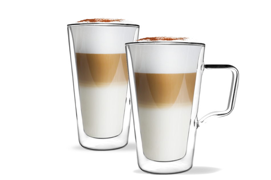 DIVA Szklanka z podwójnym dnem (2szt.) przezroczysty - zdjęcie 0