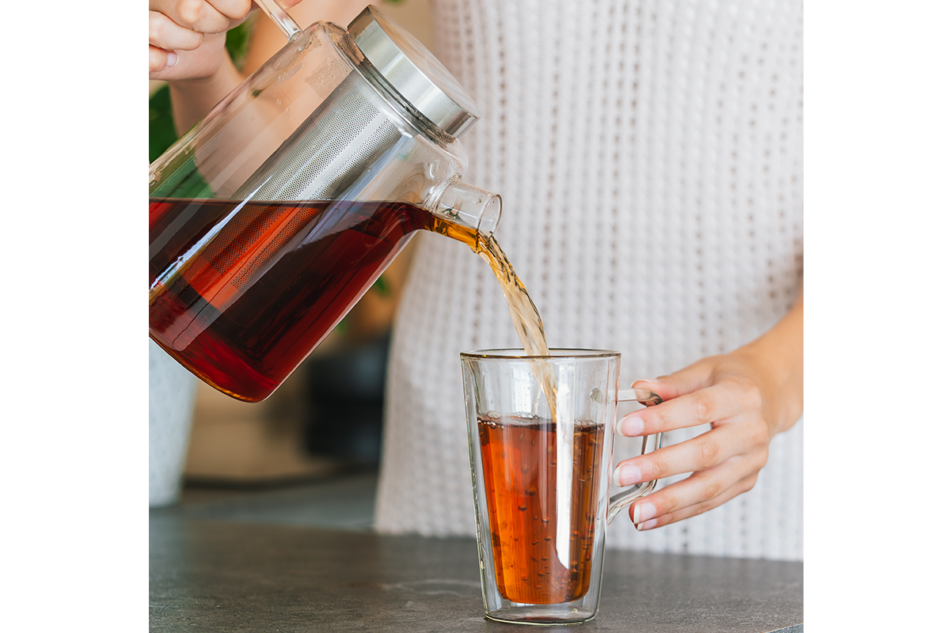 DIVA Zaparzacz do herbaty przezroczysty - zdjęcie 3