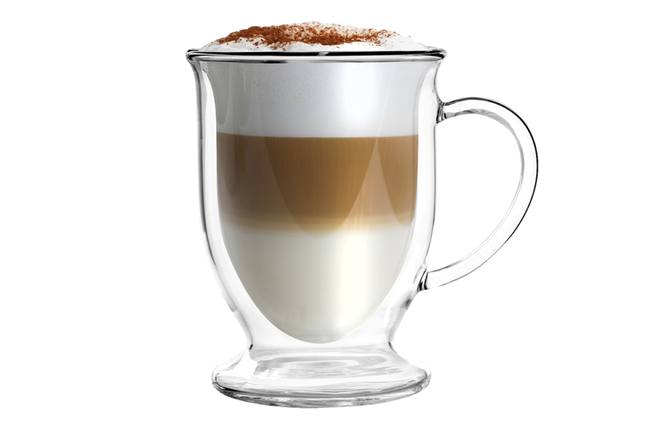 AMO Szklanka z podwójnym dnem (2szt.) przezroczysty - zdjęcie 0