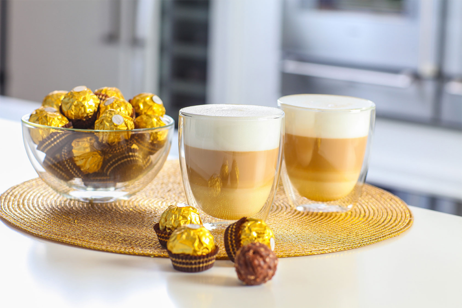 AMO Szklanka z podwójnym dnem (2szt.) przezroczysty - zdjęcie 2