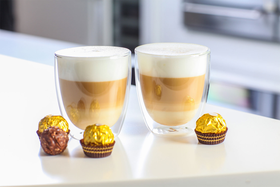 AMO Szklanka z podwójnym dnem (2szt.) przezroczysty - zdjęcie 3