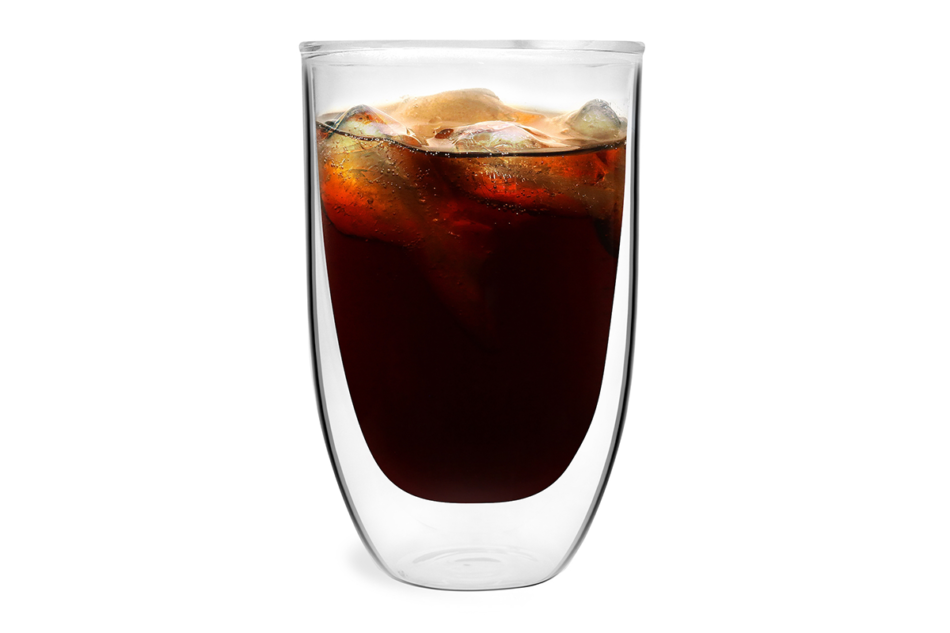 AMO Szklanka z podwójnym dnem (6szt.) przezroczysty - zdjęcie 2