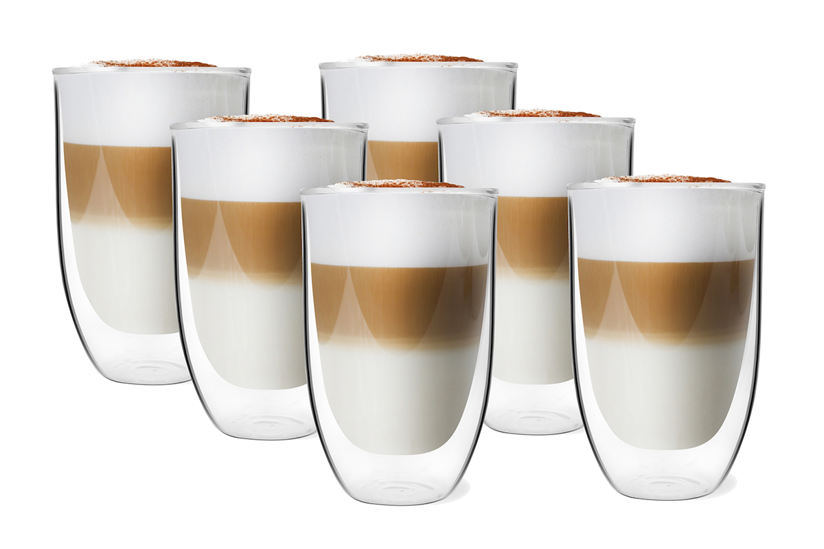 Szklanka z podwójnym dnem (6szt.)