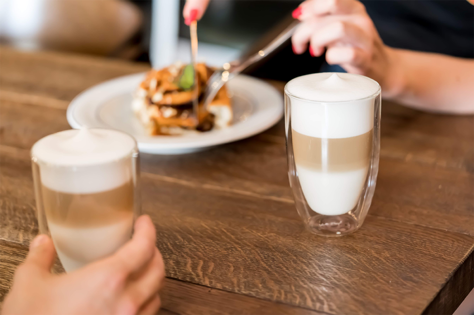 AMO Szklanka z podwójnym dnem (6szt.) przezroczysty - zdjęcie 4